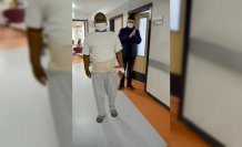 Mali'den gelen hasta Trabzon'da yapılan ameliyatla yeniden yürümeye başladı