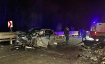 Sinop’ta iki otomobilin çarpıştığı kazada bir kişi öldü, bir kişi yaralandı