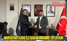 Anahtar Parti Kavak İlçe Başkanı Muhammet Söyler oldu