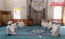 Cide'de görevine yeni başlayan din görevlileri için tören düzenlendi