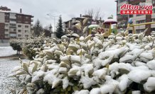 Kastamonu'da kar yağışı etkili oldu