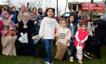 Samsun'da çocuklar “Arife Bayramı“ ile sevindirildi