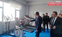 Oğuzlar'da fitness salonu hizmete açıldı