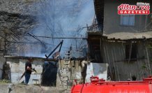 Çorum'da semaverden çıkan yangın evlere sıçramadan söndürüldü