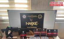 Kastamonu'da düzenlenen uyuşturucu operasyonunda 2 zanlı yakalandı