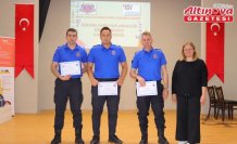 Kavak Cezaevinde “Seramik Karo Kaplamacılığı“ kursunu tamamlayan kursiyerlere belgeleri verildi