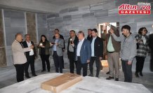 Ünye Belediye Başkanı Tavlı, yapımı devam eden projeleri inceledi