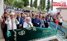 Trabzon'daki selde hayatını kaybeden kişinin cenazesi defnedildi