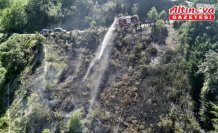 Türkeli'de makilik alanda çıkan yangın söndürüldü