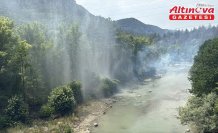 Karabük'te tarım arazisinde başlayıp ormana sıçrayan yangın kontrol altına alındı