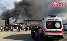 Ordu'da geri dönüşüm tesisinde yangın çıktı