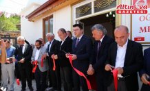 Almus'ta hayırseverlerin katkısıyla inşa edilen caminin açılışı yapıldı