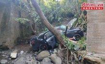 Samsun'da köprüden düşen otomobildeki çocuk öldü, 3 kişi yaralandı