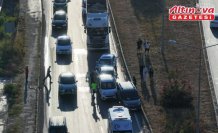 Samsun'da zincirleme trafik kazası Karadeniz sahil yolunda ulaşımı aksattı