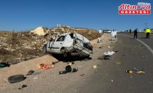 Bayburt'ta refüje çarpan otomobilin sürücüsü öldü