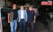 Merzifon Kaymakamı Karaaslan, şehit ailesi ve gazi ile esnafı ziyaret etti