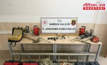 Samsun'da izinsiz kazı yapan 6 kişi suçüstü yakalandı