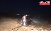 Sinop'ta çıkan anız yangını söndürüldü