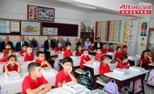 Terme'de ilk ders zili çaldı