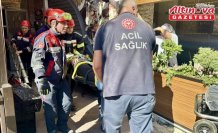 Trabzon'da asansör boşluğuna düşen işçi yaralandı