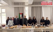 Alaçam Şehit Kadir Kara Anadolu İmam Hatip Lisesi'nde Gazze yararına kermes