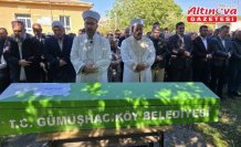 Amasya’da trafik kazasında hayatını kaybeden 3 kardeş ve enişteleri son yolculuğuna uğurlandı