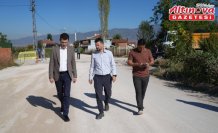 Erbaa Belediyesi eski Tokat yolunda asfalt çalışmalarına başladı