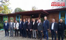 Salıpazarı'nda belediye başkanları ve meslek odası başkanları bir araya geldi