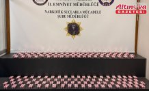 Samsun'da 7 bin 300 uyuşturucu hap ele geçirildi