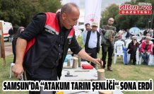 Samsun'da “Atakum Tarım Şenliği“ sona erdi