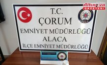 Çorum'da uyuşturucu operasyonunda 1 kişi yakalandı
