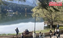 Gölcük Tabiat Parkı'nda sonbahar yoğunluğu