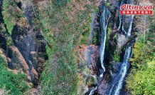 Güzeldere Şelalesi Tabiat Parkı'nda sonbahar renkleri