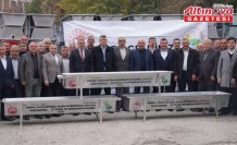 Kastamonu'da mera altyapısını desteklemek için bin sıvat dağıtıldı
