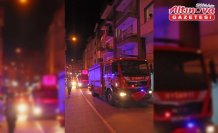 Ordu'da apartman dairesinde çıkan yangında anne ve oğlu yaralandı