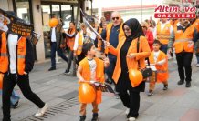 Ordu'da LÖSEV tarafından farkındalık yürüyüşü düzenlendi