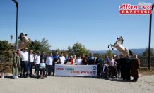 Özel gereksinimli bireyler “Sen De Gel“ projesi sayesinde atlı terapiyle buluştu