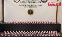 Samsun'da uyuşturucu operasyonunda 6 bin 170 sentetik ecza ele geçirildi