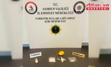 Samsun'da düzenlenen operasyonunda uyuşturucu ele geçirildi