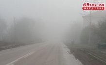 Tokat'ın Yeşilyurt ilçesinde sis etkili oluyor