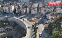 Trabzon'da Esentepe Kavşağı'nın yapım çalışmaları devam ediyor