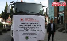 Yağlıdere Belediyesi'ne araç desteği sağlandı