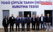 YÖK üyesi Prof. Dr. Murtaza Bedir ile Rektör Prof. Dr. Saffet Köse'den TOGÜ'ye ziyaret