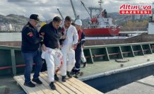 Zonguldak'ta gemi kazası tatbikatı düzenlendi
