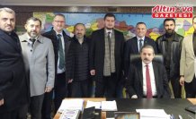 AK Parti Artvin Milletvekili Faruk Çelik, Hopa'da ziyaretlerde bulundu