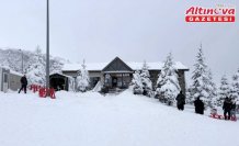 Akdağ Kayak Merkezi'nde kayak sezonu hazırlıkları tamamlandı