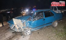 Amasya'da iki otomobilin çarpıştığı kazada 6 kişi yaralandı