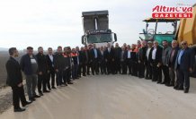 Amasya’da köy yollları asfaltlanıyor