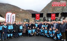 Artvin İl Özel İdaresi makine parkına 35 araç kazandırıldı