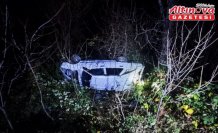 Artvin'de uçuruma devrilen otomobildeki 4 kişi yaralandı